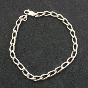 Bracelet, Sterling Silver, great for charms, size 7